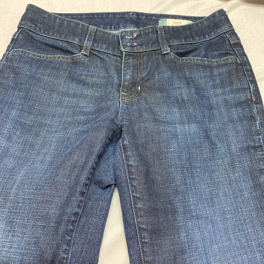 Gap Curvy 54023 G blue jeans size 6R